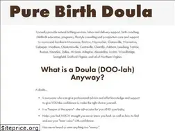 Sites similar to purebirthdoula.com