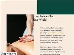 Sites similar to purebodybalance.ca