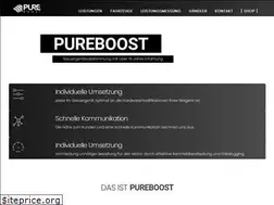 Sites similar to pureboost.de