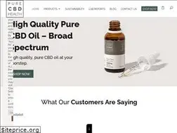 Sites similar to purecbdhealth.com