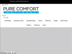 Sites similar to purecomfortmattress.com
