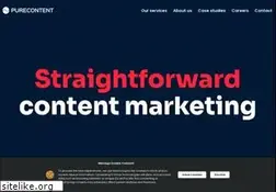 Sites similar to purecontent.com