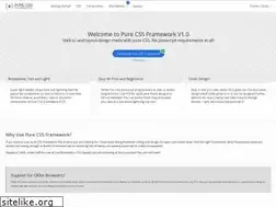 Sites similar to purecssframework.com