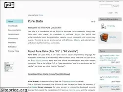Sites similar to puredata.info