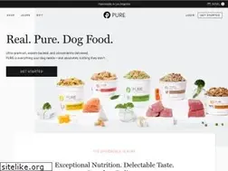 Sites similar to puredogfood.com