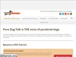 Sites similar to puredogtalk.com