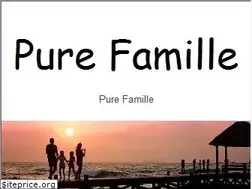 Sites similar to purefamille.com