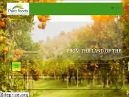 Sites similar to purefoodscompany.com