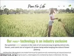 Sites similar to pureforlife.com