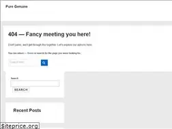 Sites similar to puregenuine.me