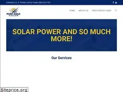 Sites similar to puregoldsolar.com