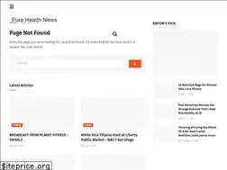 Sites similar to purehealthnews.com