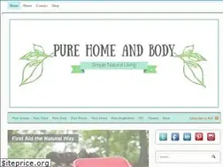 Sites similar to purehomeandbody.com