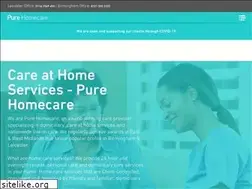Sites similar to purehomecare.co.uk