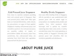 Sites similar to purejuice.sg