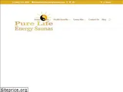 Sites similar to purelifeenergysaunas.com