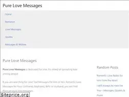 Sites similar to purelovemessages.com