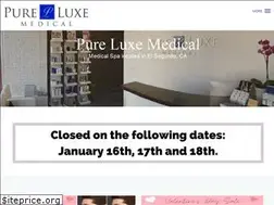 Sites similar to pureluxemedical.com