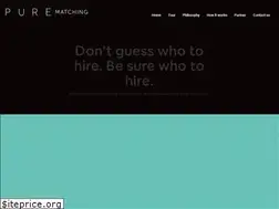 Sites similar to purematching.com