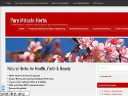 Sites similar to puremiracleherbs.com