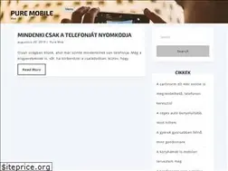 Sites similar to puremobile.hu
