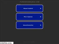 Sites similar to purenaturalbox.com