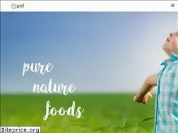 Sites similar to purenaturefoodsco.com