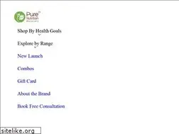 Sites similar to purenutrition.in