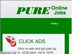 Sites similar to pureonlinejobs.com