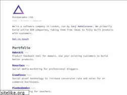 Sites similar to pureparadox.com