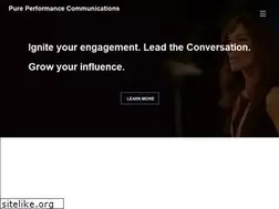 Sites similar to pureperformancecomm.com
