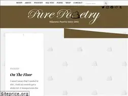 Sites similar to purepooetry.com