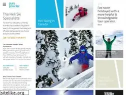 Sites similar to purepowder.com