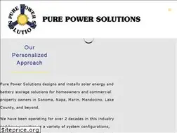 Sites similar to purepowersolutions.com