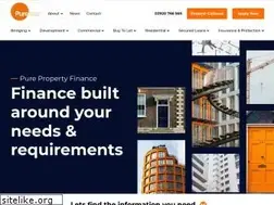 Sites similar to purepropertyfinance.co.uk
