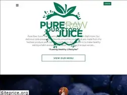 Sites similar to purerawjuice.com