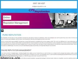 Sites similar to purereputation.co.uk