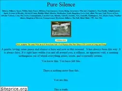 Sites similar to puresilence.org