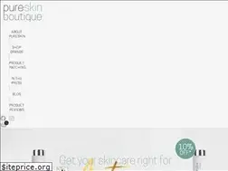 Sites similar to pureskinboutique.net