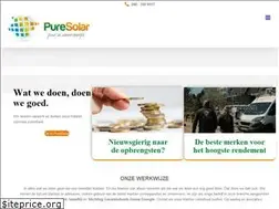 Sites similar to puresolar.nl