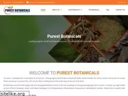 Sites similar to purestbotanical.com
