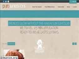Sites similar to puresunlesstans.com