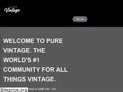 Sites similar to purevintage.com