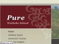 Sites similar to purewaiheke.co.nz