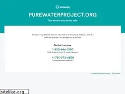 Sites similar to purewaterproject.org