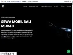 Sites similar to puribalicarrental.com