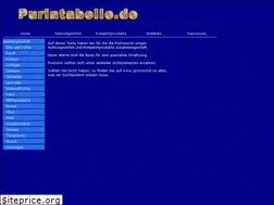 Sites similar to purintabelle.de
