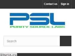 Sites similar to puritysourcelabs.ru