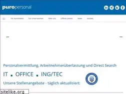 Sites similar to puro-personal.de