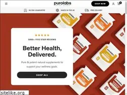 Sites similar to purolabs.com